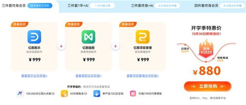 萬(wàn)興科技旗下繪圖創(chuàng)意產(chǎn)品開(kāi)學(xué)季活動(dòng)開(kāi)啟 旗下億圖圖示及墨刀等限時(shí)特惠